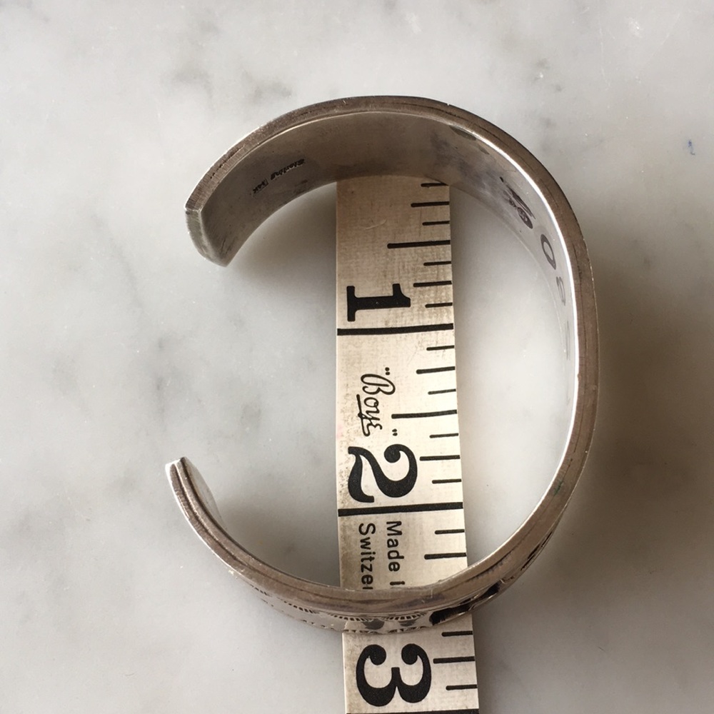 Vintage 14K Gold & Sterling Storyteller Bracelet - Picture 11 of 14